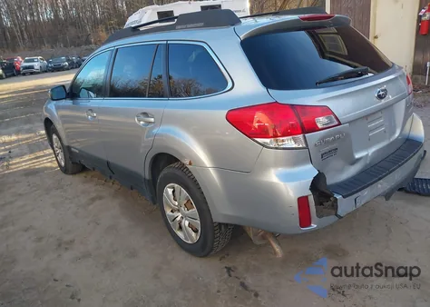2012 Subaru Outback 2.5I Premium из США, поврежденный, VIN 4S4BRBCCXC3223712